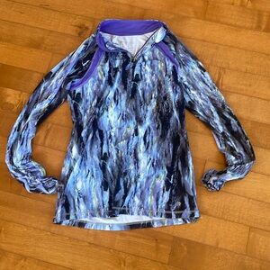 Ideology Purple and Black Jacket